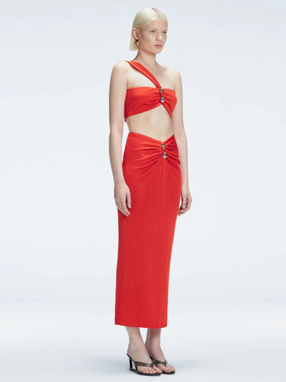 Lane Top and Esmeralda Skirt Red Set