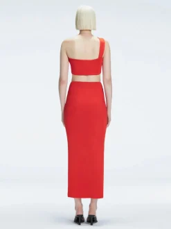 Lane Top and Esmeralda Skirt Red Set