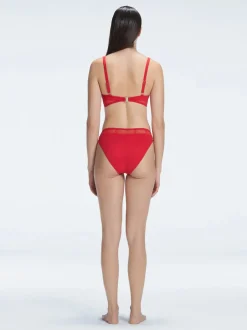Lorelai Red Two Piece Bikini Sets