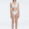 Lorelai White High Waist Bikini Bottom