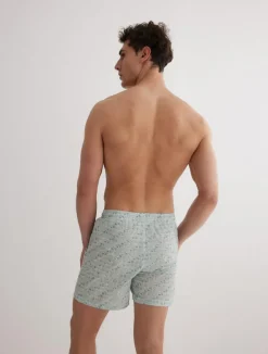 Louis Green Abstract Shorts