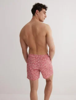 Louis Red Mosaic Shorts