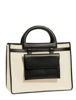 Ludovica Ecru/Black Bag