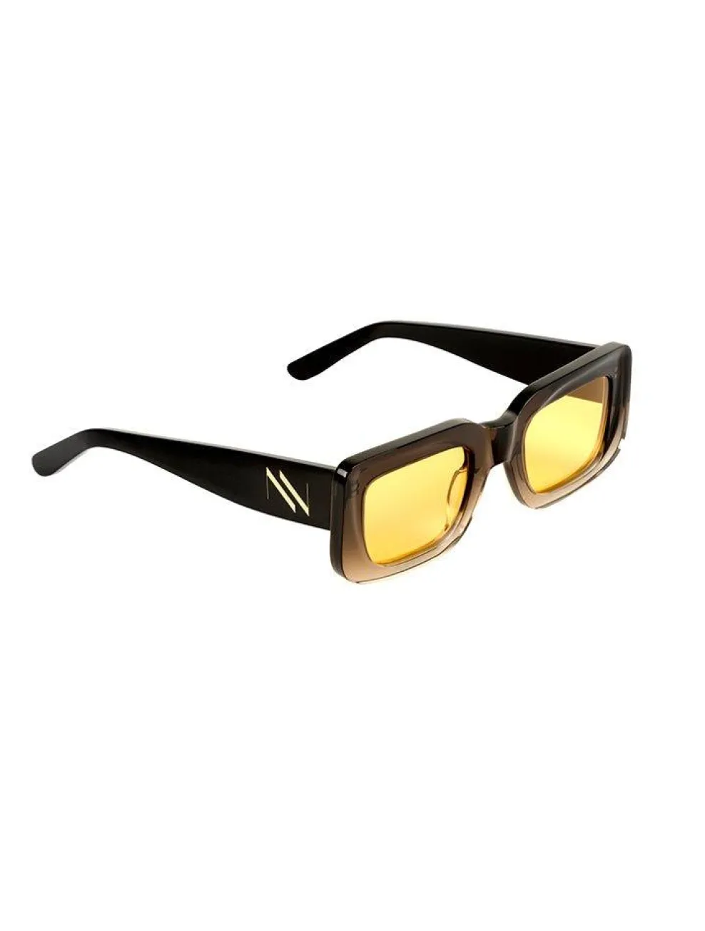 Marche Black Degrade Orange Sunglasses
