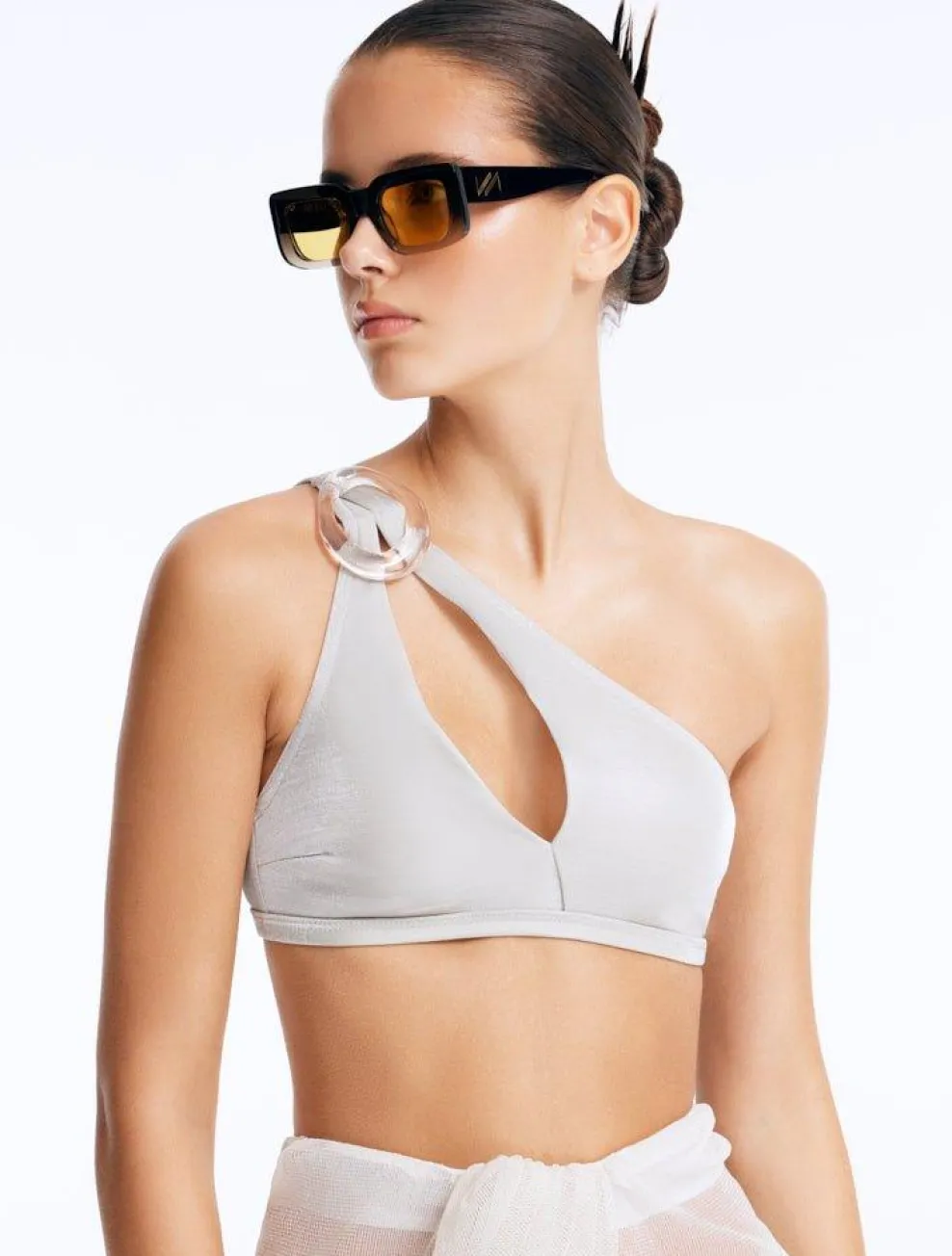 Marche Black Degrade Orange Sunglasses