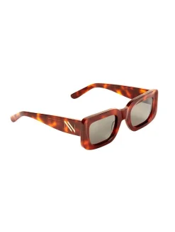 Marche Havana Green Sunglasses