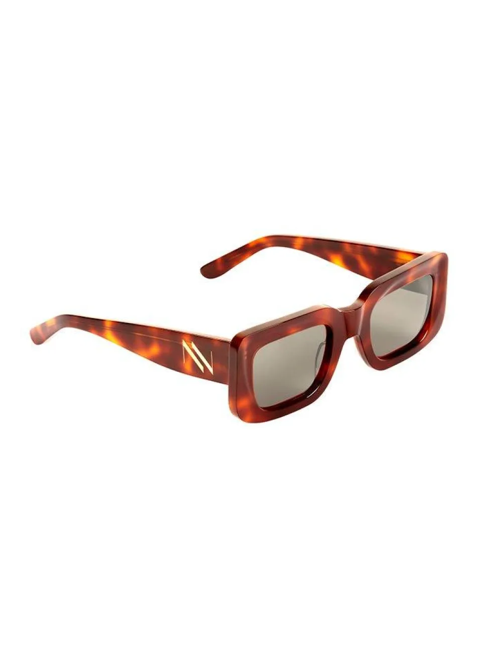Marche Havana Green Sunglasses