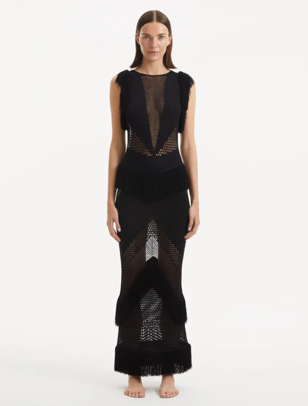 Maris Black Dress