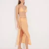 Maritza Orange Skirt