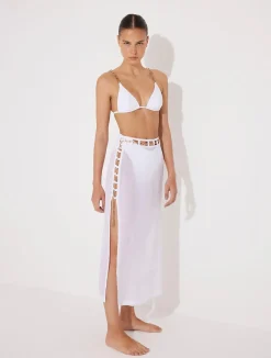 Maritza White Skirt