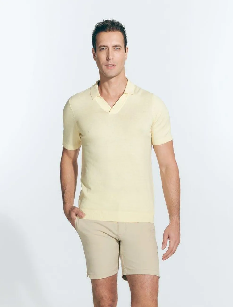Mark Yellow Polo Shirt