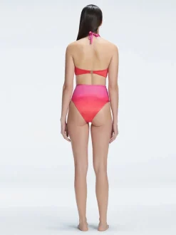 Meredith Gradient High Waist Bikini Bottom