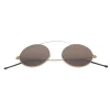 Misty Brown/Gold Sunglasses