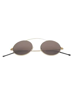 Misty Brown/Gold Sunglasses