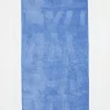 Monaco Blue/White Towel