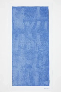 Monaco Blue/White Towel