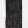 Monaco Dark Grey/White Towel