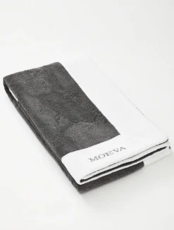 Monaco Dark Grey/White Towel