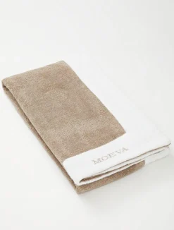 Monaco Nude/White Duo-Colored Quick Dry Beach Towel