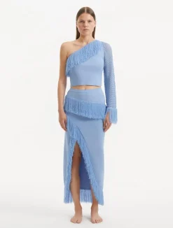 Monroe Baby Blue Top and Alani Skirt