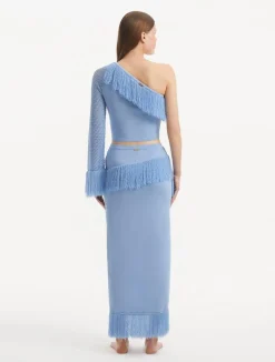 Monroe Baby Blue Top and Alani Skirt