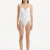 Muriel White Swimsuit