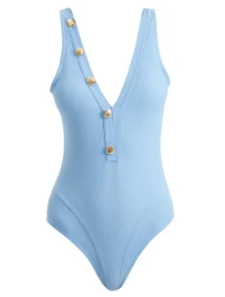 Naida Baby Blue Swimsuit