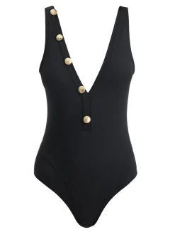 Naida Black Swimsuit