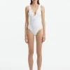 Naida White Swimsuit