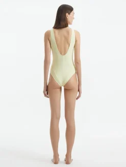 Naida Yellow Swimsuit