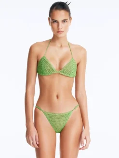 Nash Green Bikini Top