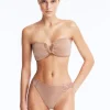 Nixie Bronze Bikini Top