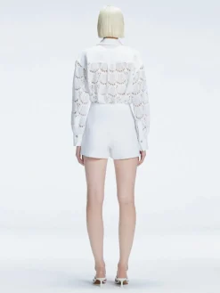 Nola Shirt and Elise Skort White Set