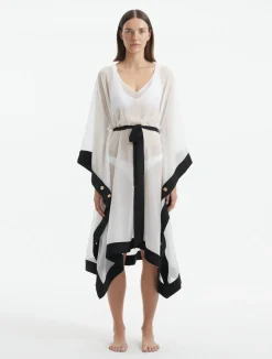Opal White Kaftan