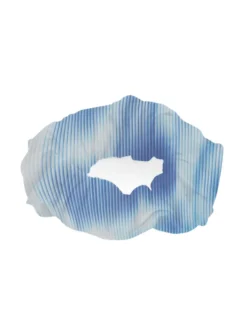 Peggy Blue Degraded Scrunchie