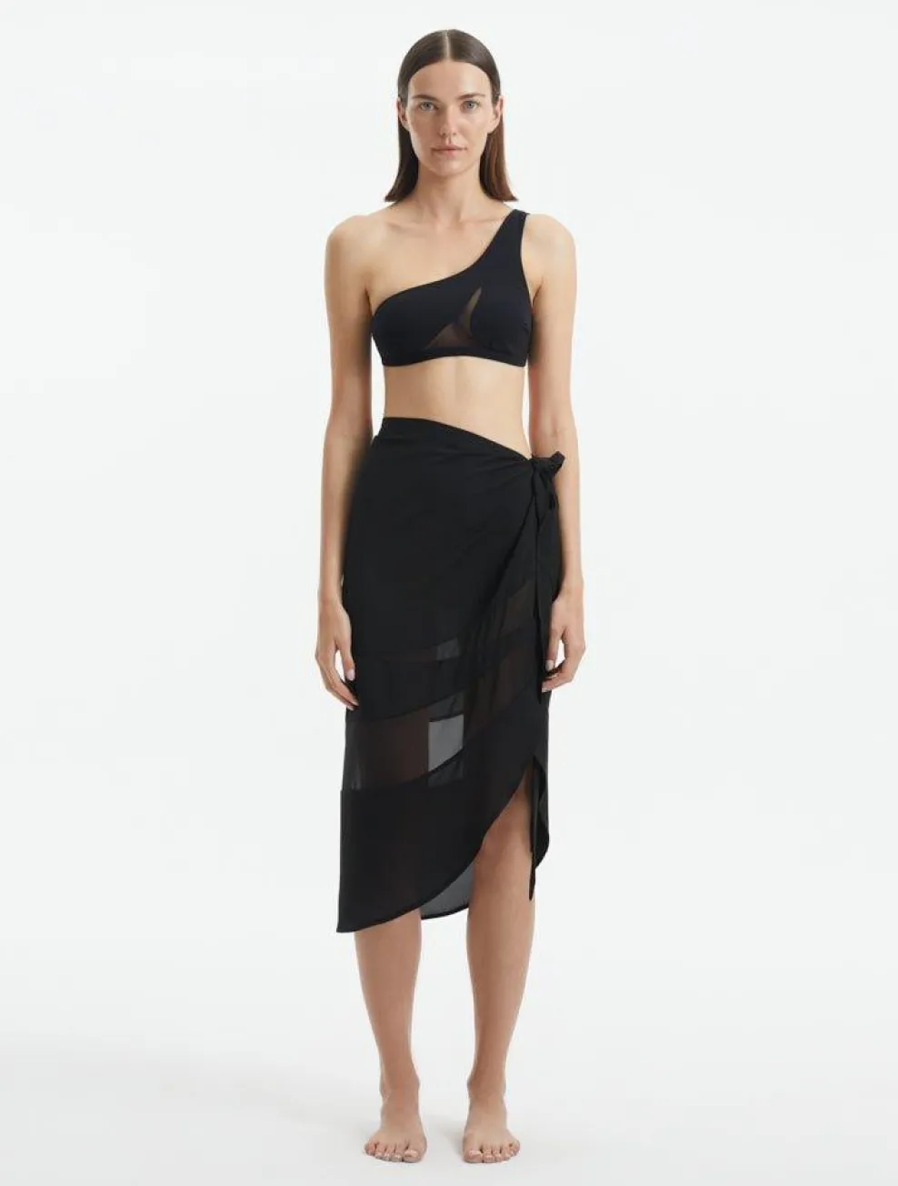 Pelagia Black Pareo