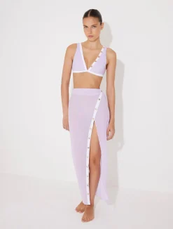 Pina Lilac/White Skirt