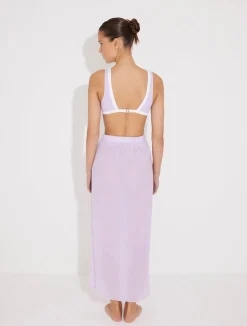 Pina Lilac/White Skirt