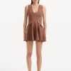 Rayan Brown Dress