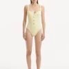 Reva Yellow Swimsuit