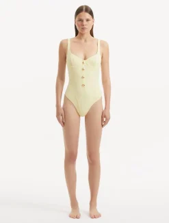 Reva Yellow Swimsuit