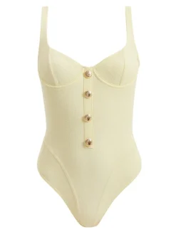 Reva Yellow Swimsuit