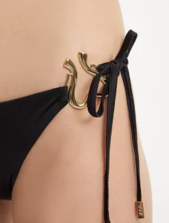 Rhea Black Bikini Bottom
