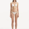 Rhea White Bikini Bottom