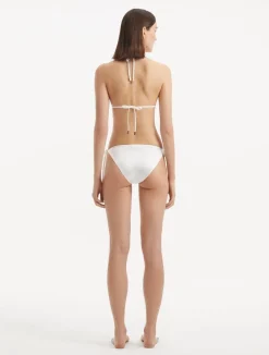 Rhea White Bikini Bottom