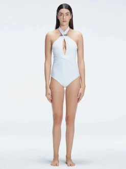 Rosamund High Neck One Piece Swimsuit