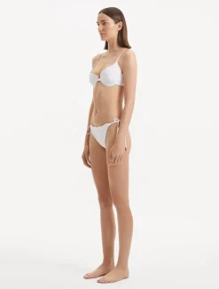 Salila White Bikini Top