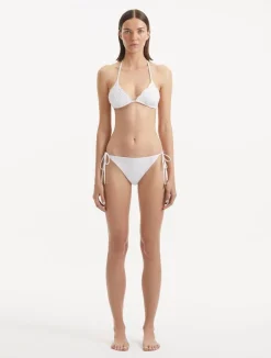 Sarita White Bikini Top