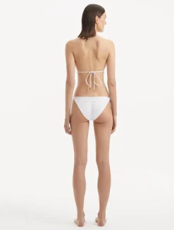 Sarita White Bikini Top