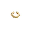 Sasha Gold Ear Cuff With Minimal Hoop Design